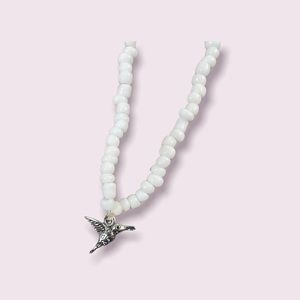 handmade beaded choker necklace